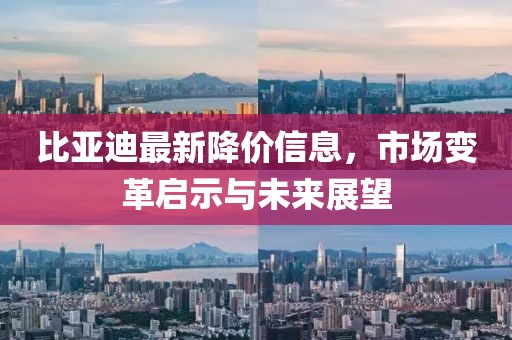 比亞迪最新降價(jià)信息，市場(chǎng)變革啟示與未來(lái)展望