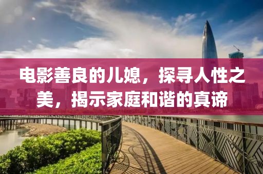 電影善良的兒媳，探尋人性之美，揭示家庭和諧的真諦