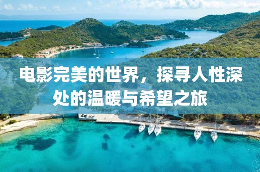 電影完美的世界，探尋人性深處的溫暖與希望之旅
