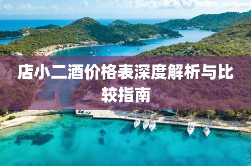 店小二酒價(jià)格表深度解析與比較指南