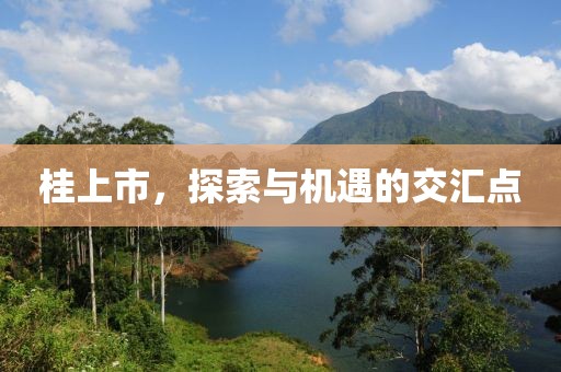 桂上市，探索與機(jī)遇的交匯點(diǎn)