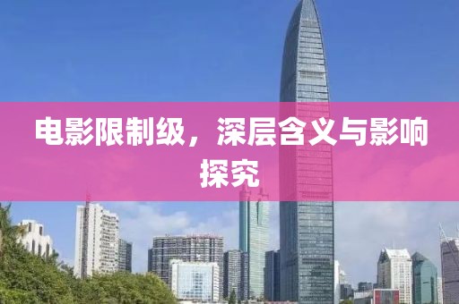 電影限制級(jí)，深層含義與影響探究