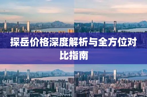 探岳價(jià)格深度解析與全方位對(duì)比指南