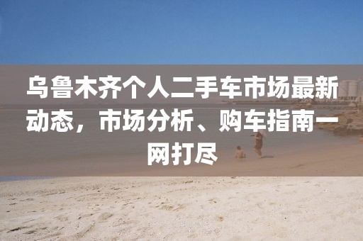 烏魯木齊個人二手車市場最新動態(tài)，市場分析、購車指南一網(wǎng)打盡
