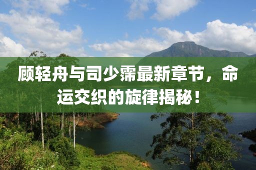 顧輕舟與司少霈最新章節(jié)，命運(yùn)交織的旋律揭秘！