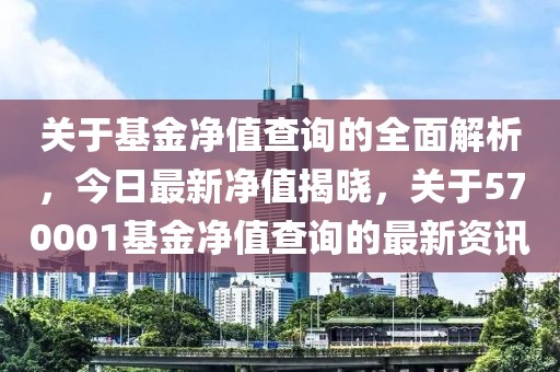 關(guān)于基金凈值查詢的全面解析，今日最新凈值揭曉，關(guān)于570001基金凈值查詢的最新資訊