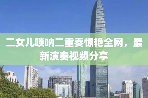 二女兒?jiǎn)顓榷刈囿@艷全網(wǎng)，最新演奏視頻分享