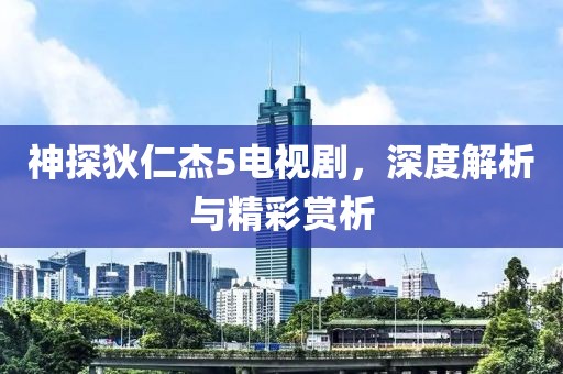神探狄仁杰5電視劇，深度解析與精彩賞析