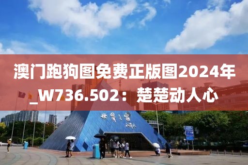 澳門跑狗圖免費正版圖2024年_W736.502：楚楚動人心