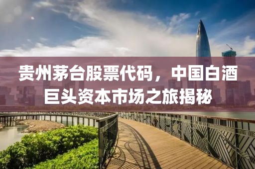 貴州茅臺(tái)股票代碼，中國白酒巨頭資本市場(chǎng)之旅揭秘
