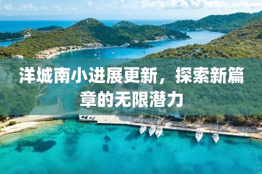 洋城南小進(jìn)展更新，探索新篇章的無限潛力