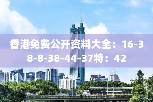 香港免費公開資料大全：16-38-8-38-44-37特：42
