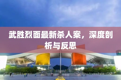 武勝烈面最新殺人案，深度剖析與反思