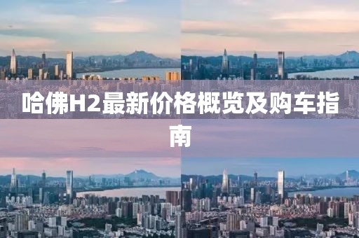 哈佛H2最新價(jià)格概覽及購車指南