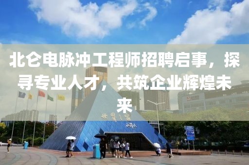 北侖電脈沖工程師招聘啟事，探尋專業(yè)人才，共筑企業(yè)輝煌未來(lái)