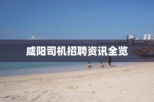 咸陽司機招聘資訊全覽