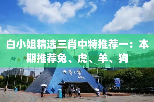 白小姐精選三肖中特推薦一：本期推薦兔、虎、羊、狗