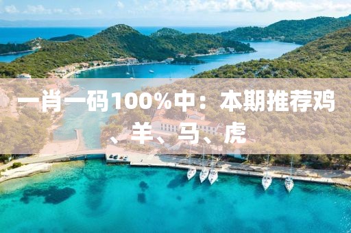 一肖一碼100%中：本期推薦雞、羊、馬、虎
