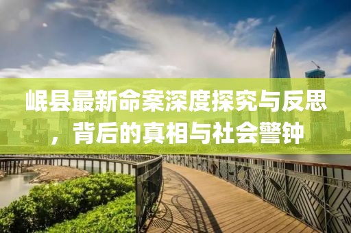 岷縣最新命案深度探究與反思，背后的真相與社會警鐘