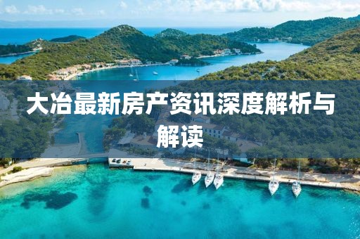 大冶最新房產(chǎn)資訊深度解析與解讀