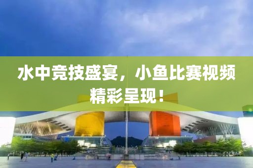 水中競(jìng)技盛宴，小魚比賽視頻精彩呈現(xiàn)！