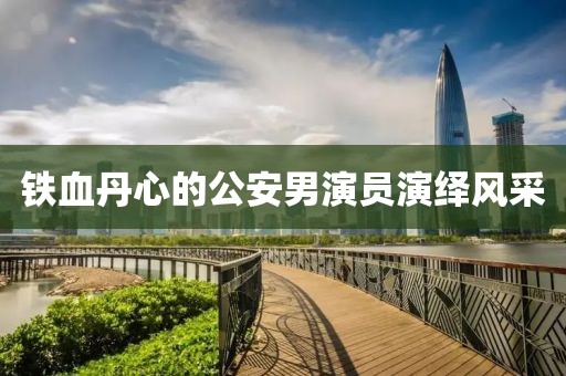 鐵血丹心的公安男演員演繹風(fēng)采