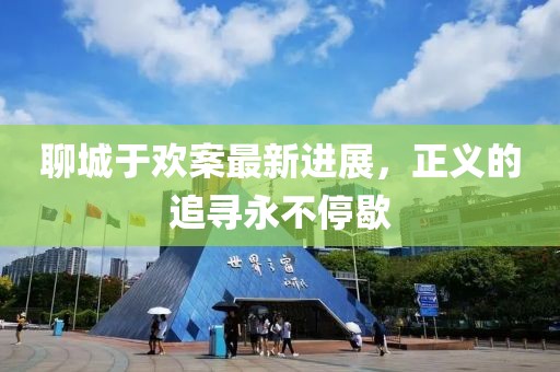聊城于歡案最新進(jìn)展，正義的追尋永不停歇