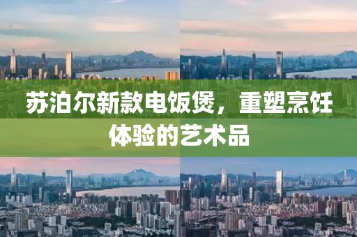 蘇泊爾新款電飯煲，重塑烹飪體驗的藝術品