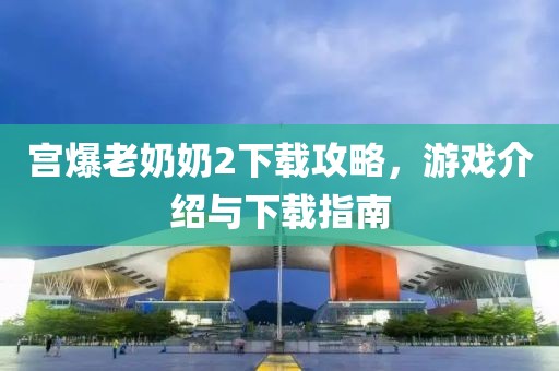 宮爆老奶奶2下載攻略，游戲介紹與下載指南