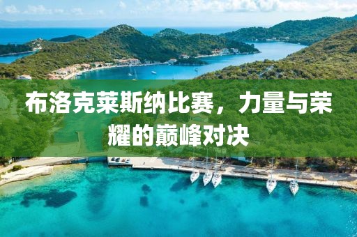布洛克萊斯納比賽，力量與榮耀的巔峰對(duì)決