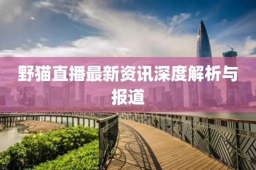 野貓直播最新資訊深度解析與報道