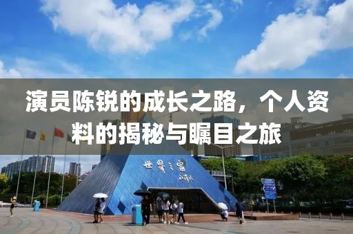 演員陳銳的成長之路，個(gè)人資料的揭秘與矚目之旅