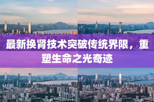 最新?lián)Q腎技術(shù)突破傳統(tǒng)界限，重塑生命之光奇跡