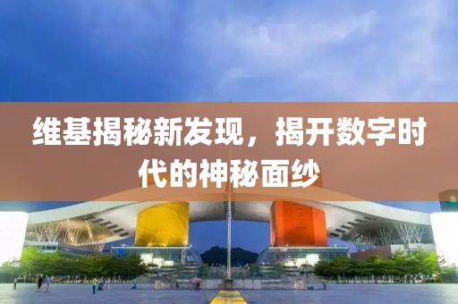 維基揭秘新發(fā)現(xiàn)，揭開數(shù)字時(shí)代的神秘面紗