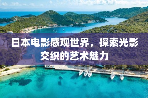 日本電影感觀世界，探索光影交織的藝術(shù)魅力