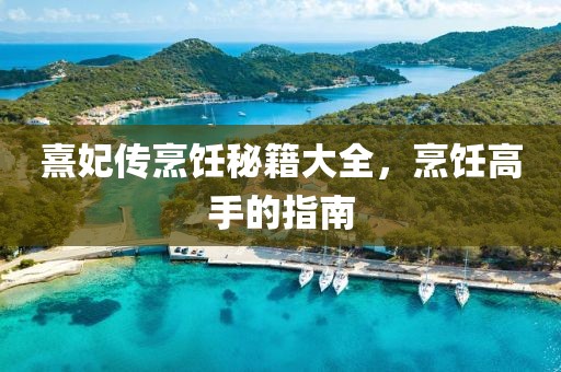 熹妃傳烹飪秘籍大全，烹飪高手的指南