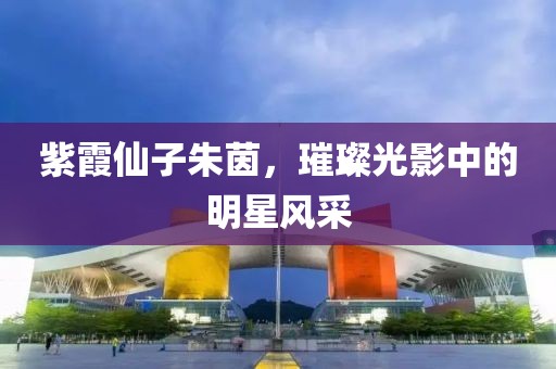 紫霞仙子朱茵，璀璨光影中的明星風(fēng)采