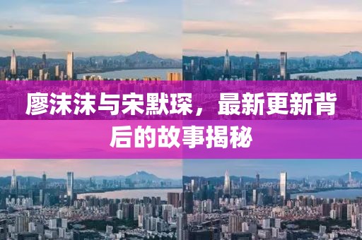 廖沫沫與宋默琛，最新更新背后的故事揭秘
