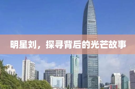 明星劉，探尋背后的光芒故事