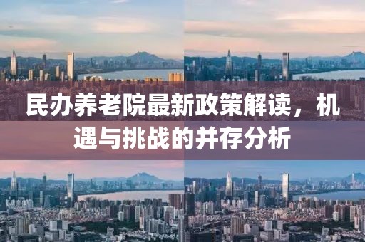 民辦養(yǎng)老院最新政策解讀，機遇與挑戰(zhàn)的并存分析