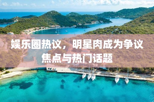 娛樂圈熱議，明星肉成為爭議焦點(diǎn)與熱門話題