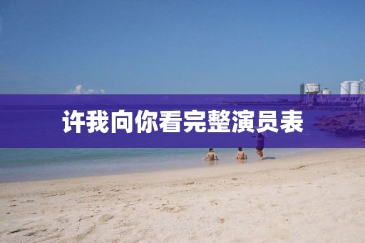 許我向你看完整演員表