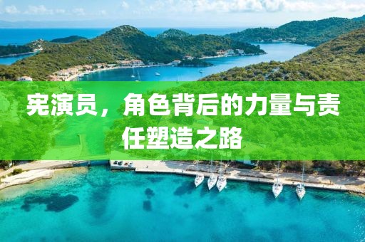 憲演員，角色背后的力量與責(zé)任塑造之路