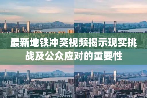 最新地鐵沖突視頻揭示現(xiàn)實(shí)挑戰(zhàn)及公眾應(yīng)對的重要性