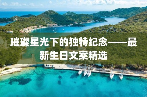 璀璨星光下的獨(dú)特紀(jì)念——最新生日文案精選