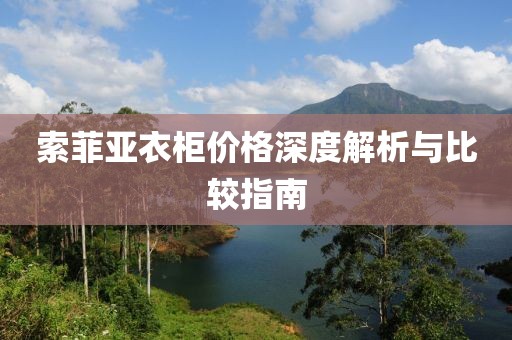 索菲亞衣柜價格深度解析與比較指南