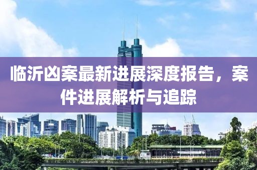 臨沂兇案最新進(jìn)展深度報告，案件進(jìn)展解析與追蹤