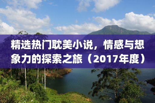 精選熱門耽美小說，情感與想象力的探索之旅（2017年度）
