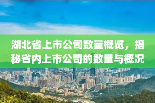 湖北省上市公司數(shù)量概覽，揭秘省內(nèi)上市公司的數(shù)量與概況