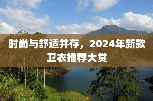 時尚與舒適并存，2024年新款衛(wèi)衣推薦大賞